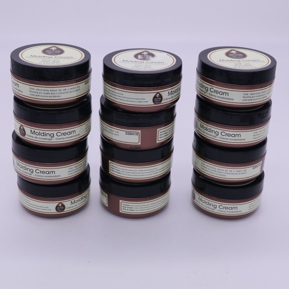 LOT of 12 one 'n only Argan Oil MOLDING CREAM for texture & hold 2 oz EACH